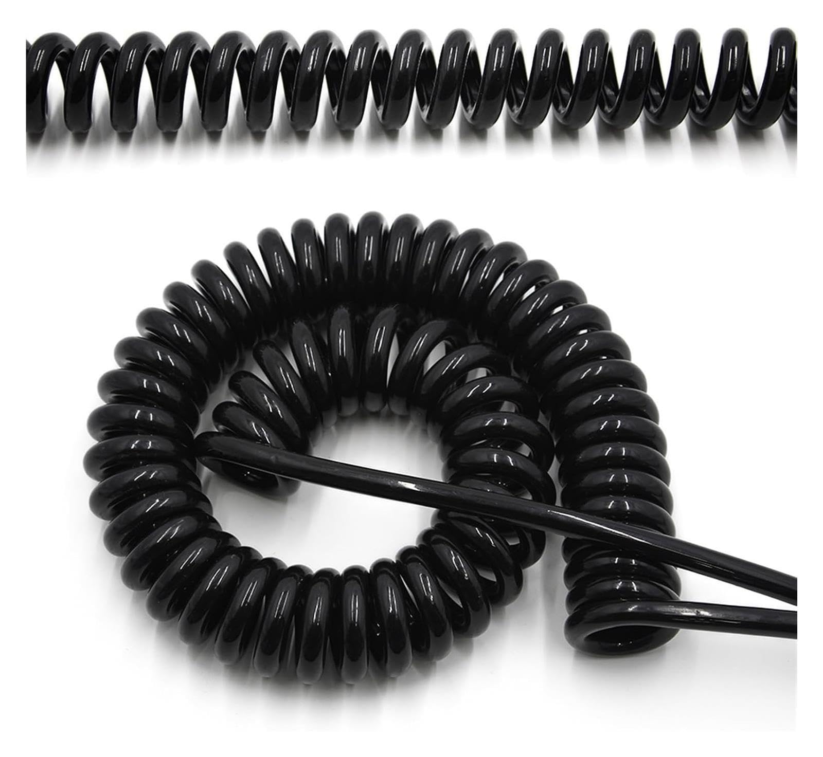 Elastyczny kabel sieciowy zwijany z miedzi/PU