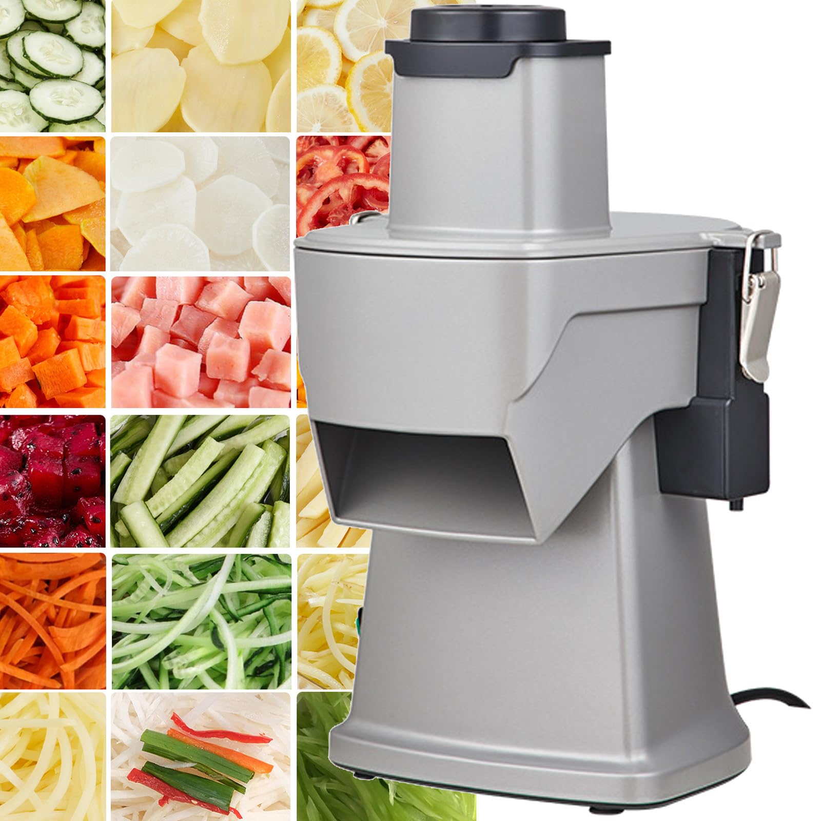 AYCDL Commercial Vegetable Fruit Cutters with Blades, Grater, Carrot, Potato, Onion Chopper Professional Veggie Shredder Grater for Home Use