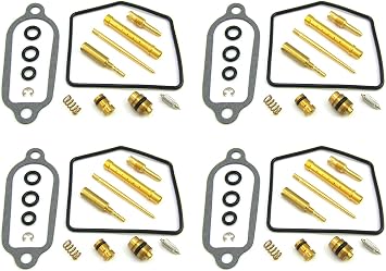 4 sets CARB fit for CB400F CB 400F Four Deluxe Carburetor Repair Rebuild Kit