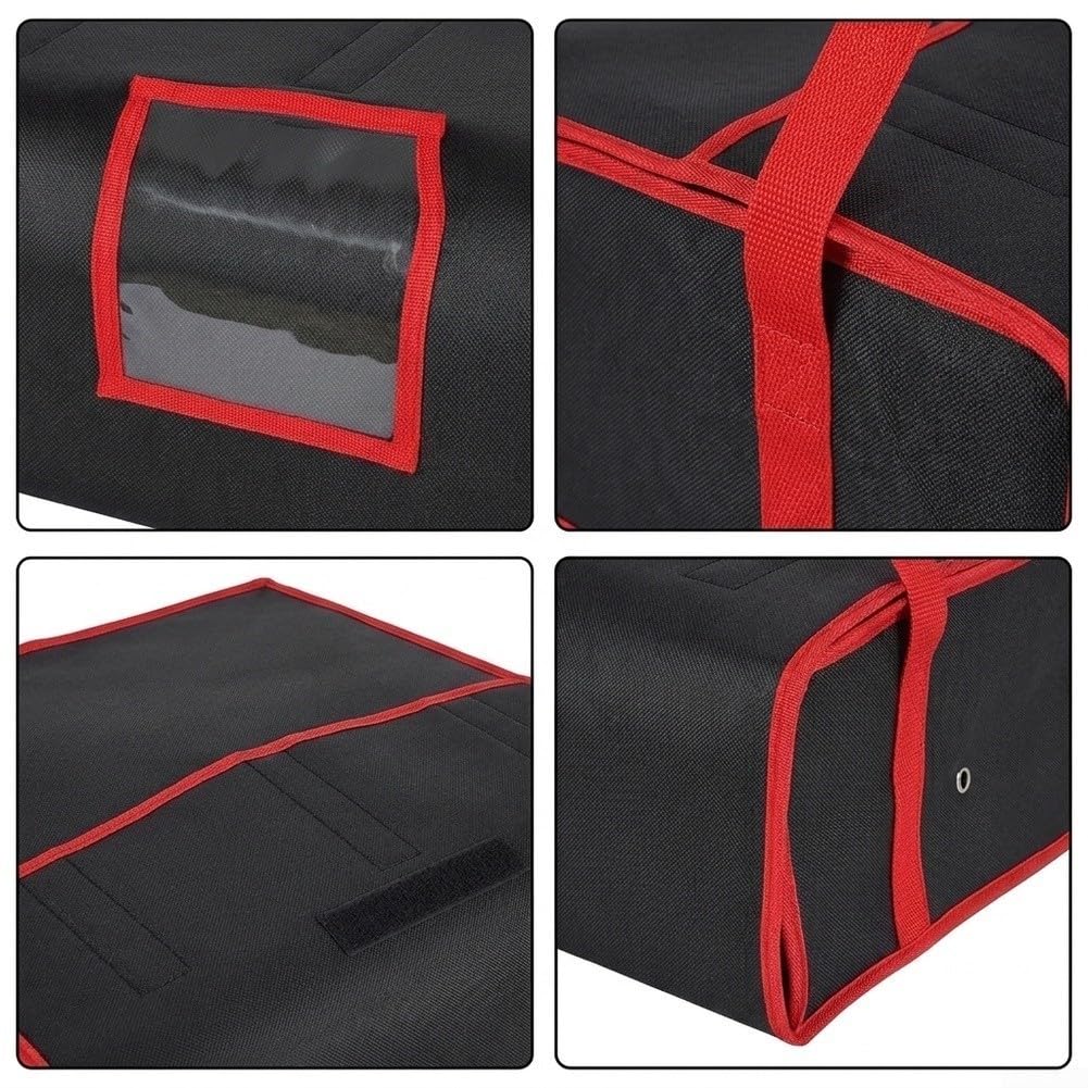 Bolsa Reparto Pizza Non-Woven Negro Bolsa Reparto Pizza Non-Woven(45 * 45 * 21CM)