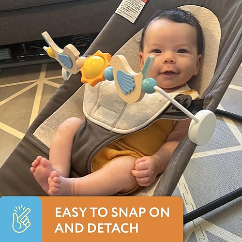 Miniatura 4 de IMPRESA Barra de juguetes de madera para bebé Bjorn para fascinar a tu hijo arco de juguete universal diseñado para gorilas BabyBjorn juguetes de