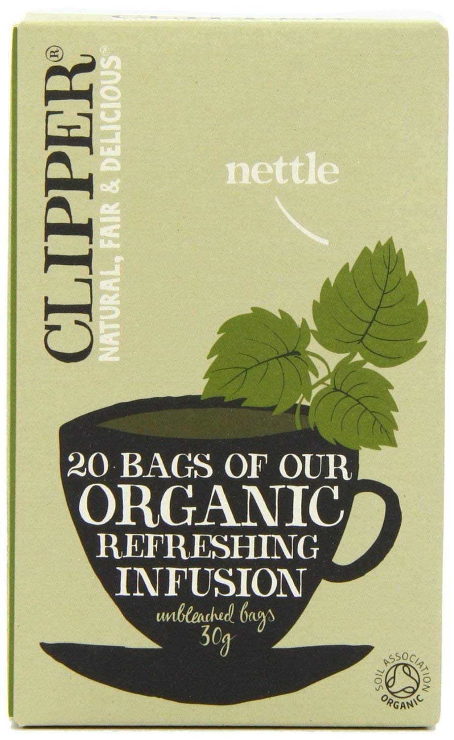 Clipper Organic Nettle 20bag x 4 (Pack of 4)