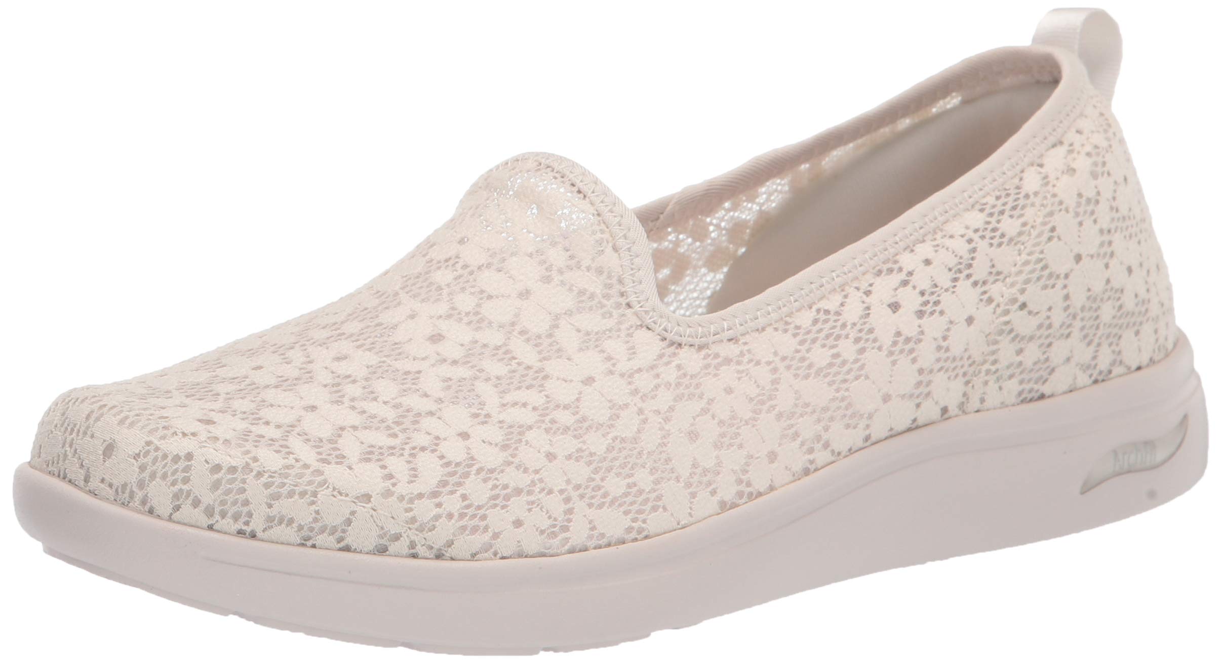 Skechers Womens Arch FIT Uplift LACE Skimmer Loafer Flat, Natural, 5 (B08GGZTK9X) Amazon Price History, Amazon Price Tracker