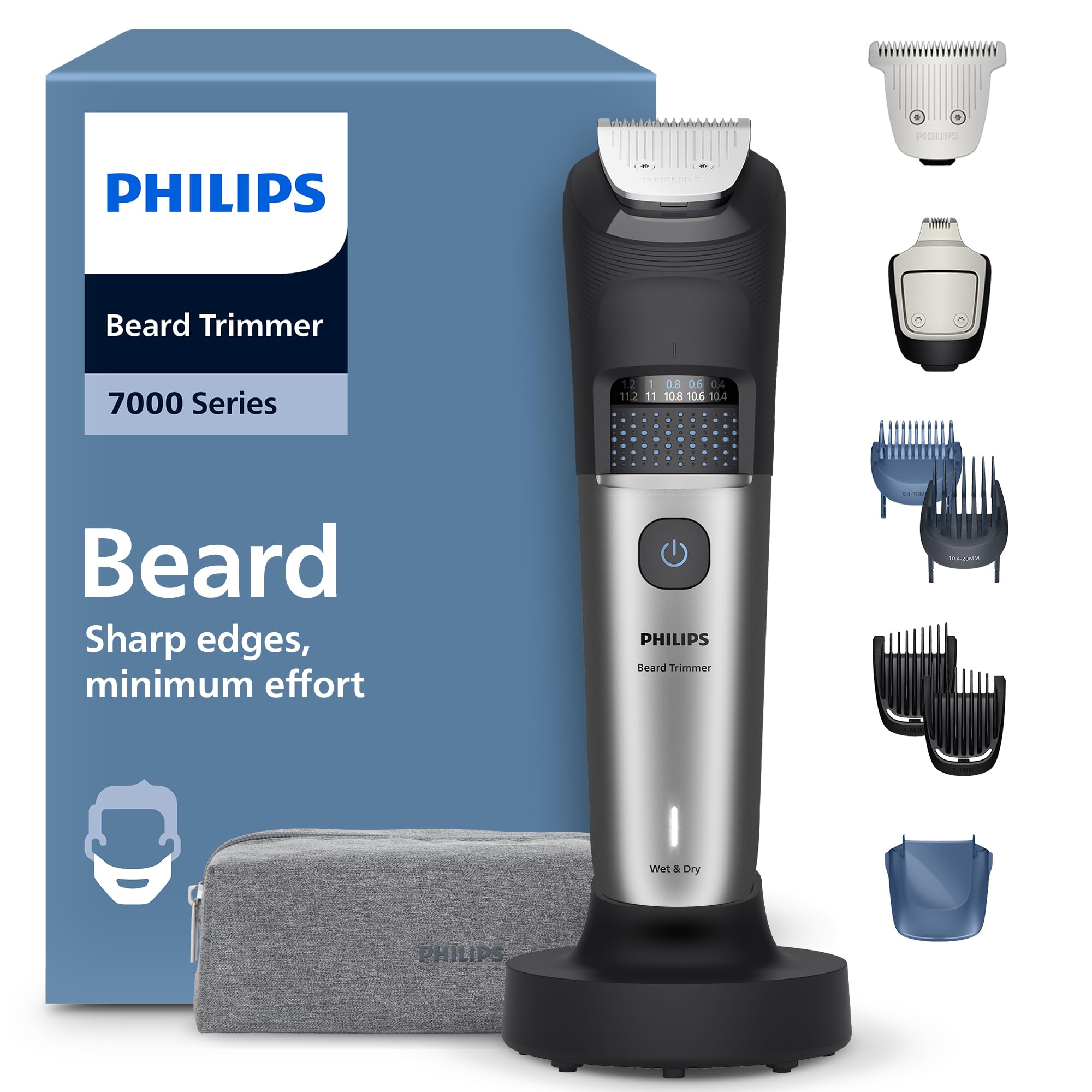 Philips BT7670/15: Recortadora de Barba Perfecta y Resistente