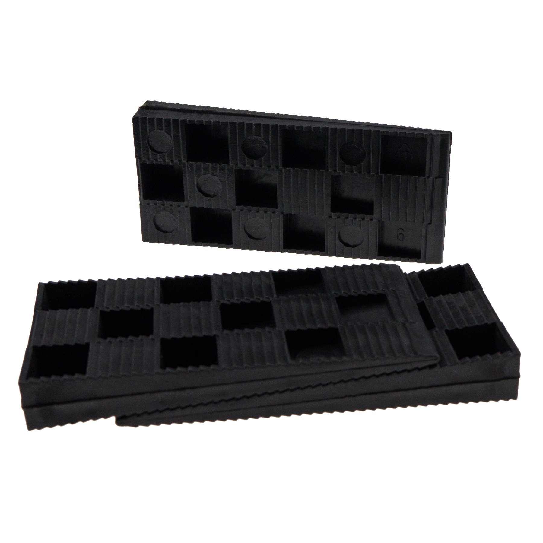 1000 Stück Montagekeile Kunststoff Keile Fensterkeile Verlegekeile Unterlegkeil, 94x43x14 mm