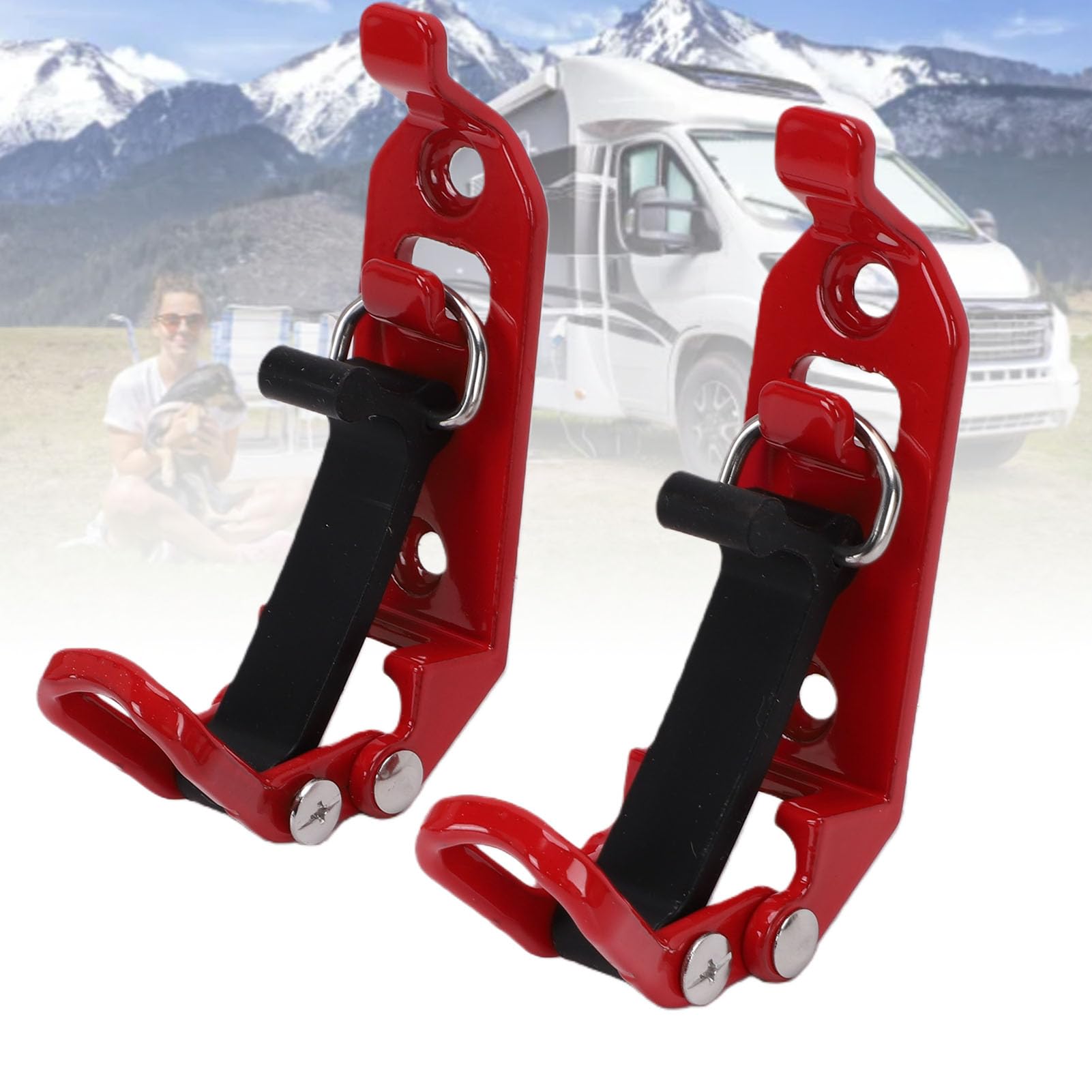 ASHATA Support de Pelle Polyvalent pour Porte-bagages de Toit, Fixation