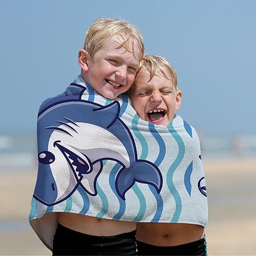 Miniatura 9 de Toallas de playa personalizadas de dinosaurio para niños, toallas de playa personalizadas con nombre para niños, microfibra de secado rápido, sin