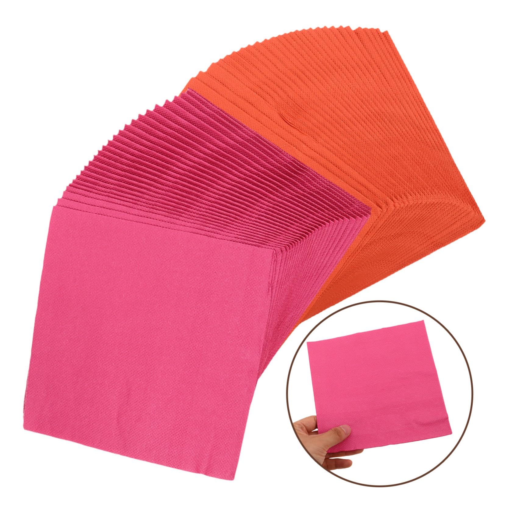 PRETYZOOM 160 Pezzi Tovaglioli Carta Colorati per Feste e Matrimoni Decorativi e Monouso Tovaglioli Eleganti per Compleanni Shower e Bagno Resistenti e Versatili per Ogni Occasione