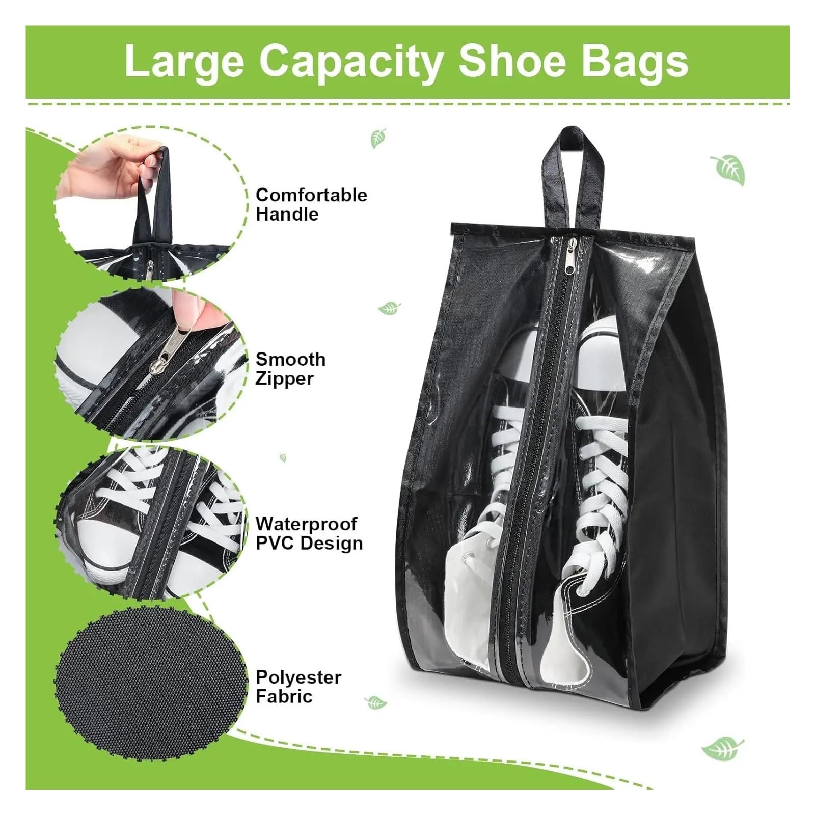 Borsa per scarpe 12 borse for scarpe da viaggio, grande organizer | For uomo donna portatile impermeabile con cerniera robusta for la casa