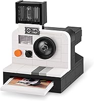 Vista 4 de MAX Premium Retro Building Bricks Collection (Polaroid) by ZURU, Building Bricks for Teens, Adults and Collectors. Build, Collect and Display Your
