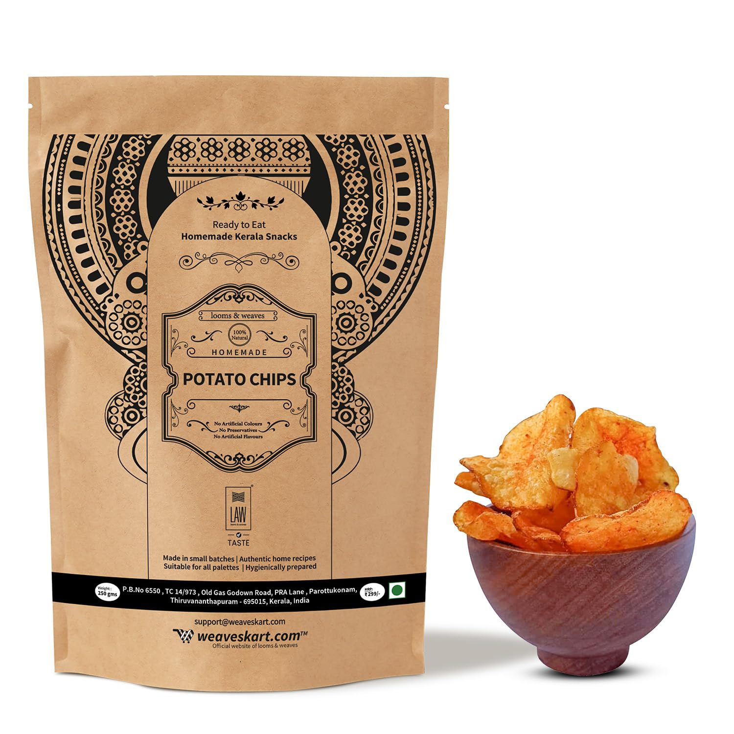 See full amazon price history chart for looms & weaves - Potato Chips - 250gm looms & weaves - Potato Chips - 250gm (B0CQPD69CF) Amazon Price History, Amazon Price Tracker