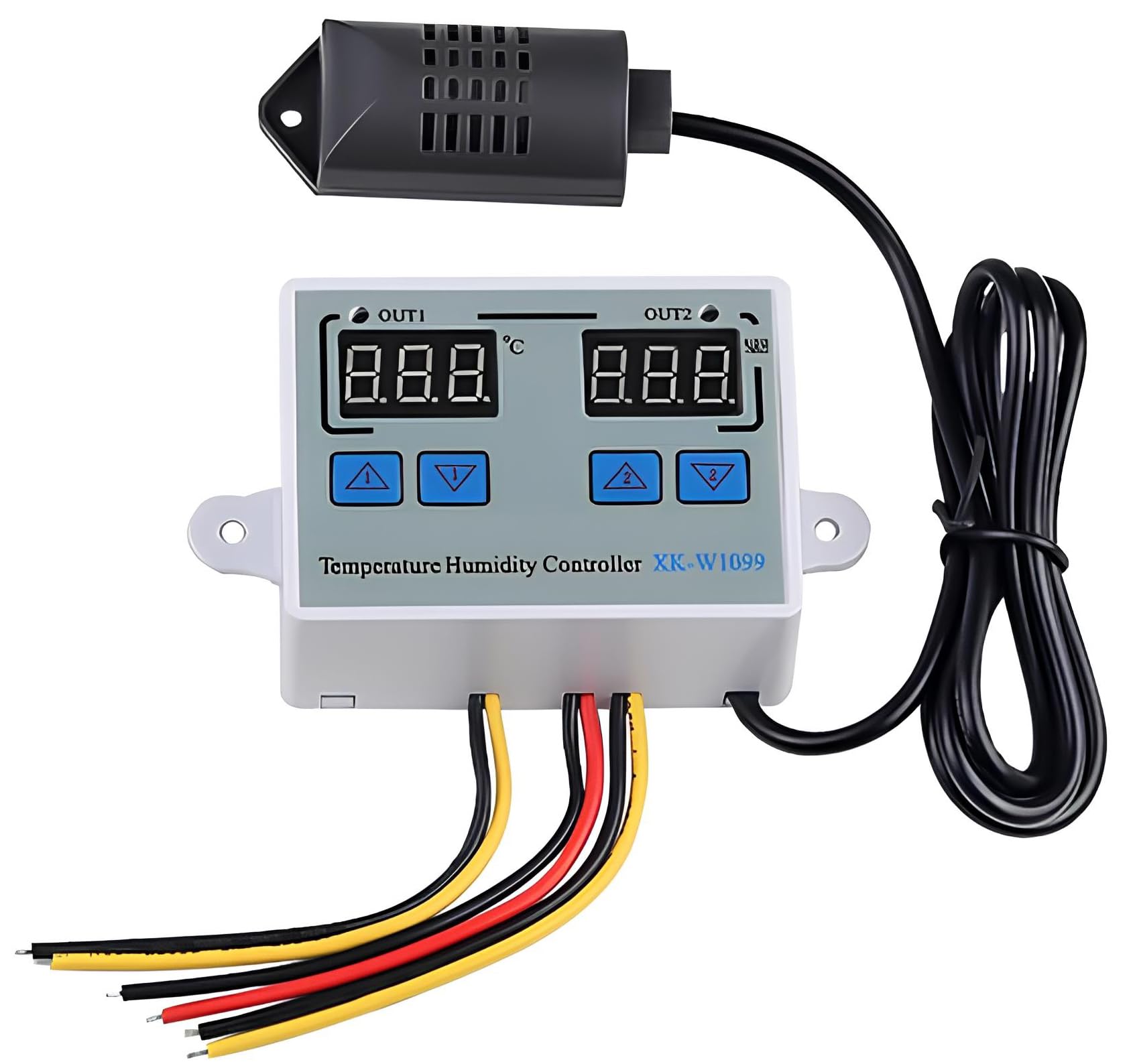 Shockley W1099 Digital Temperature Humidity Controller Home Fridge Thermostat Humidistat 10A Direct Output Thermometer Hygrometer Control (W1099 - 1 Piece) (B0CRZGHR7R) Amazon Price History, Amazon Price Tracker