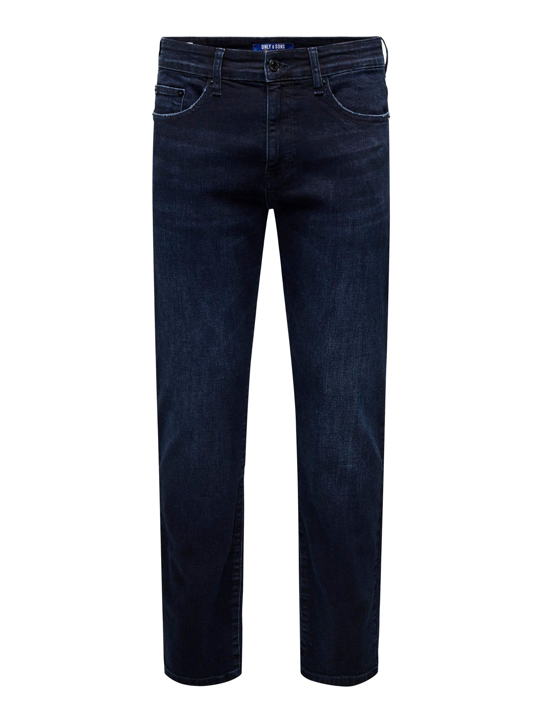 Only & Sons Male Normal geschnitten Jeans ONSWEFT Mittlere Taille Normal geschnitten Jeans