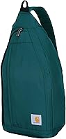 Vista 1 de Carhartt Bolso bandolera duradero, mochila cruzada con hebilla de liberación lateral, funda para tableta y correa ajustable, Greenstone