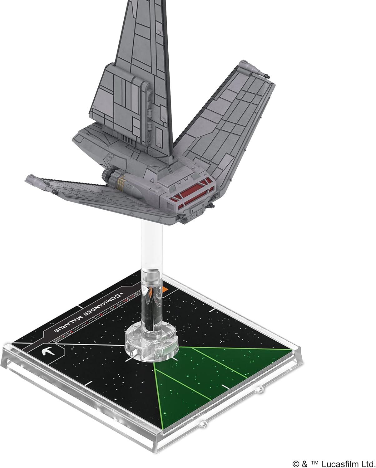 Star Wars X-Wing 2nd Edition Miniatures Game Zi-Class Light Shuttle EXPANSION PACK - Strategy Game for Kids & Adults, Ages 14+, 2 Players, 30-45 Minute Playtime, Made by Atomic Mass Games