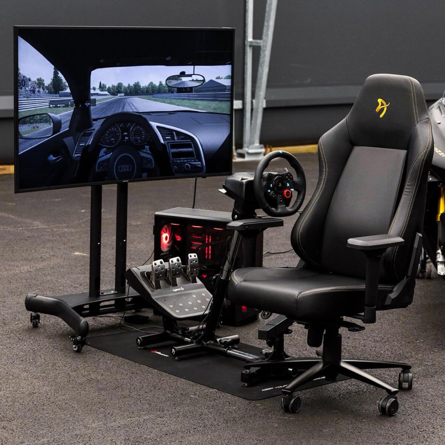 Arozzi Velocita Racing Simulator, Black