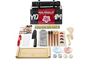 25-in-1 Deluxe Sushi Making Mastery Kit: Elevate Your Sushi-Crafting Skills Today!
