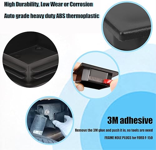 Miniatura 3 de 4 x Auto rueda trasera, buen marco de tubo con enganche para Ford F-150 Raptor, cuerpo trasero, marco izquierdo y derecho, para modelos 2017 y