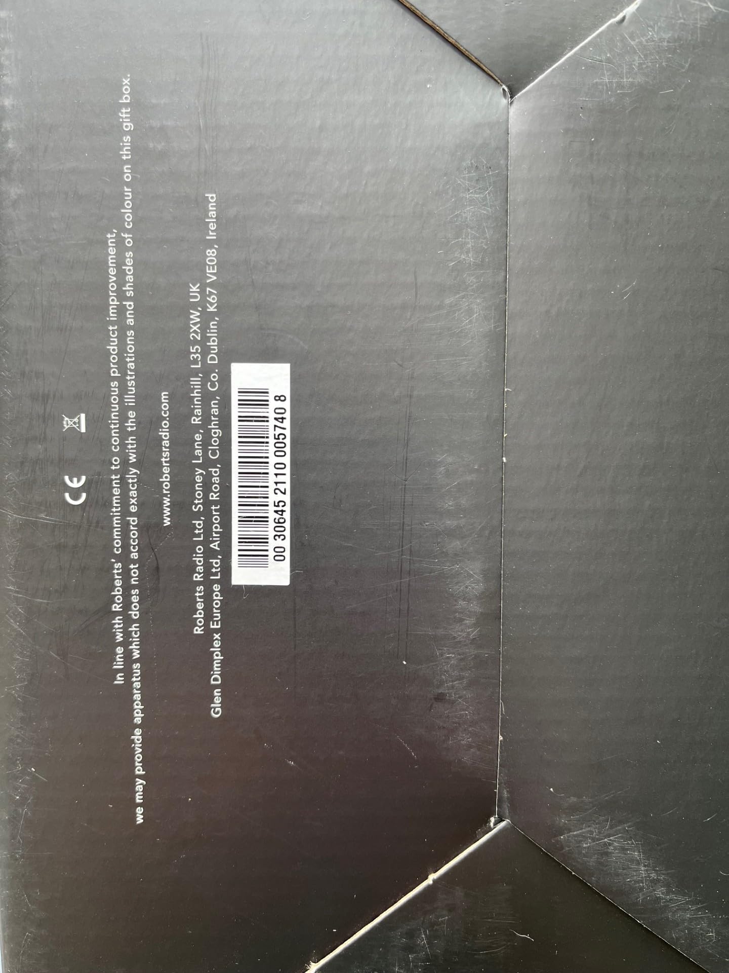 Roberts Stream 94 L Stéréo Radio Portable, Dab+/FM/Bluetooth/WiFi, Noir et Cerisier