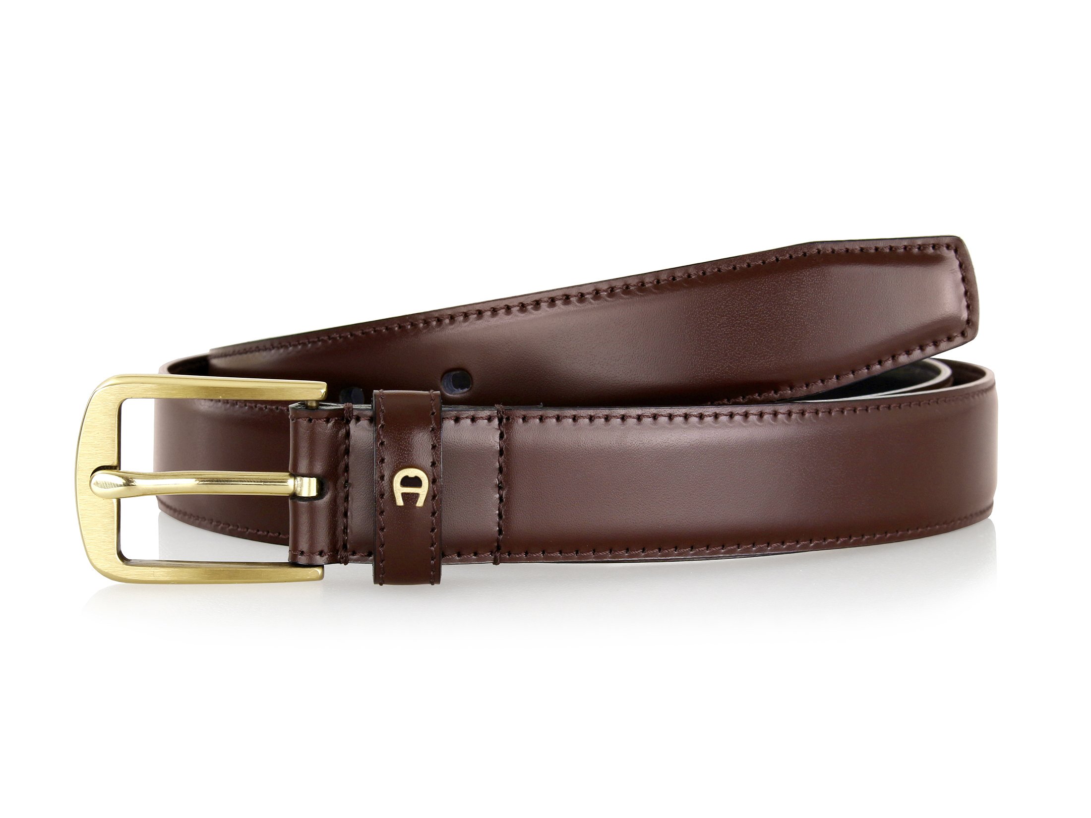 Aigner Businessgürtel aus Rindsleder (95 cm, 0001 Antic)