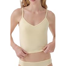 Pact Organic Cotton Women's Everyday Shelf Bra Cropped Camisole