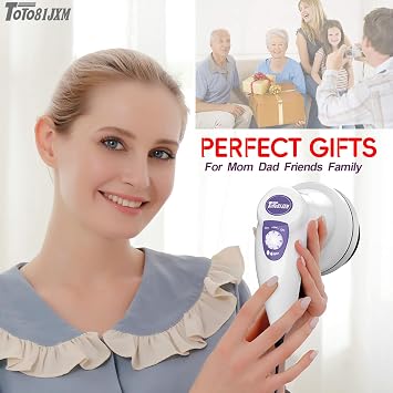 TOTO81JXM Electric Cellulite Massager Body Sculpting Machine with 8 Massage Heads, Lymphatic Drainage & Skin Tightening for Belly Stomach Leg, Lipo Roller Massager After Surgery, Adjustable Speed.