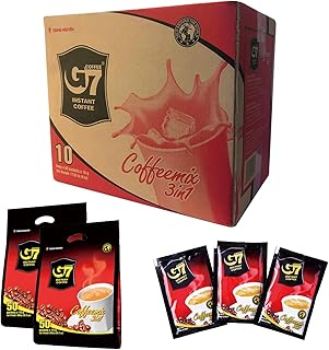 【公式】G7コーヒー 3in1 50袋x10個 500袋