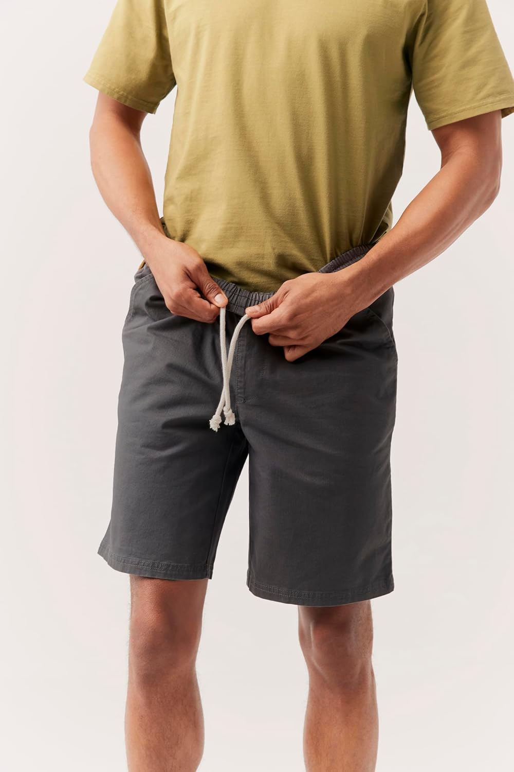 Pact Organic Cotton Men's Canvas Shorts -9" Inseam