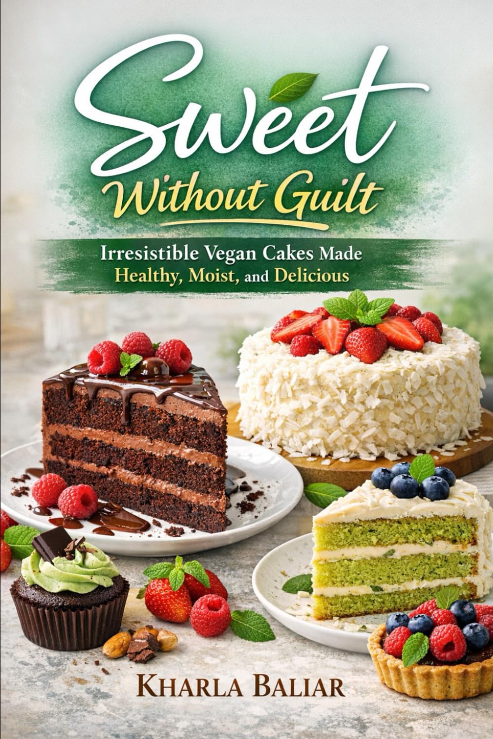 Sweet Without Guilt: Irresistible Vegan Cakes Made Healthy, Moist, and Delicious