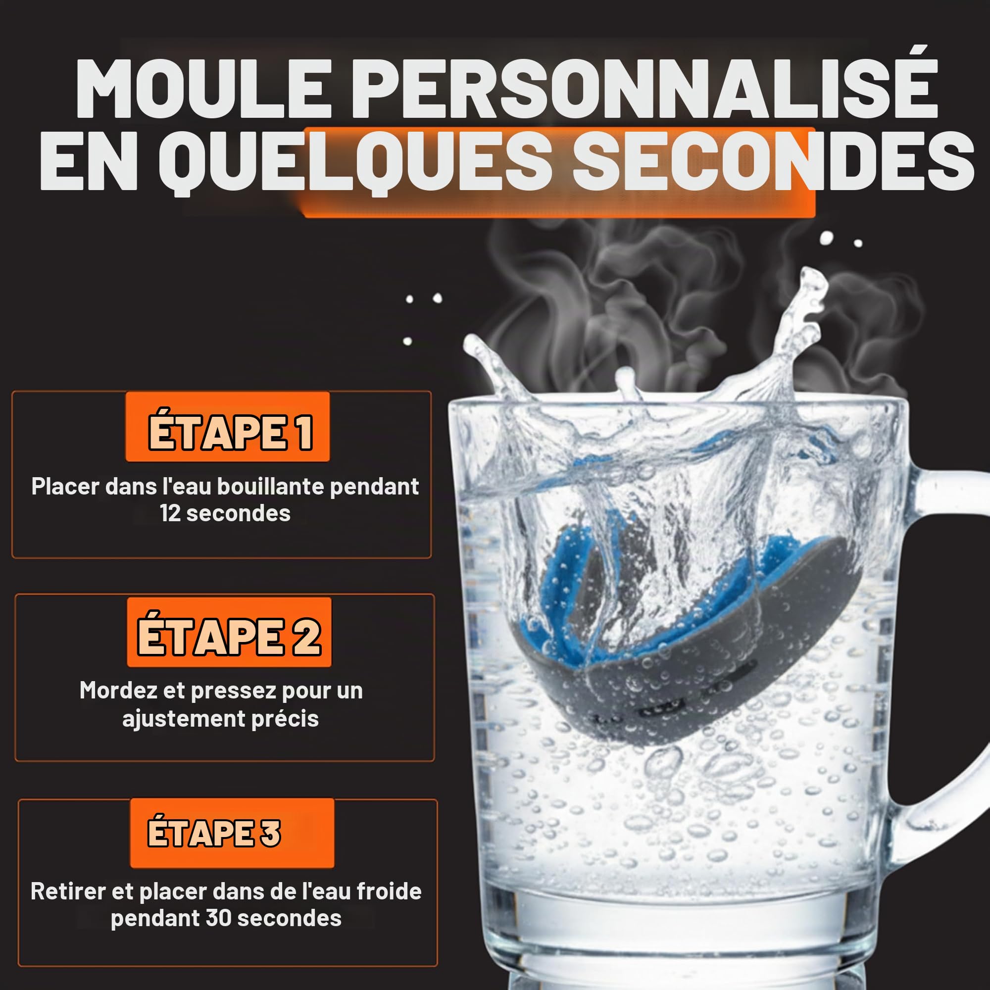 Shock Doctor Nano Double Fight Protège-Dents Mixte