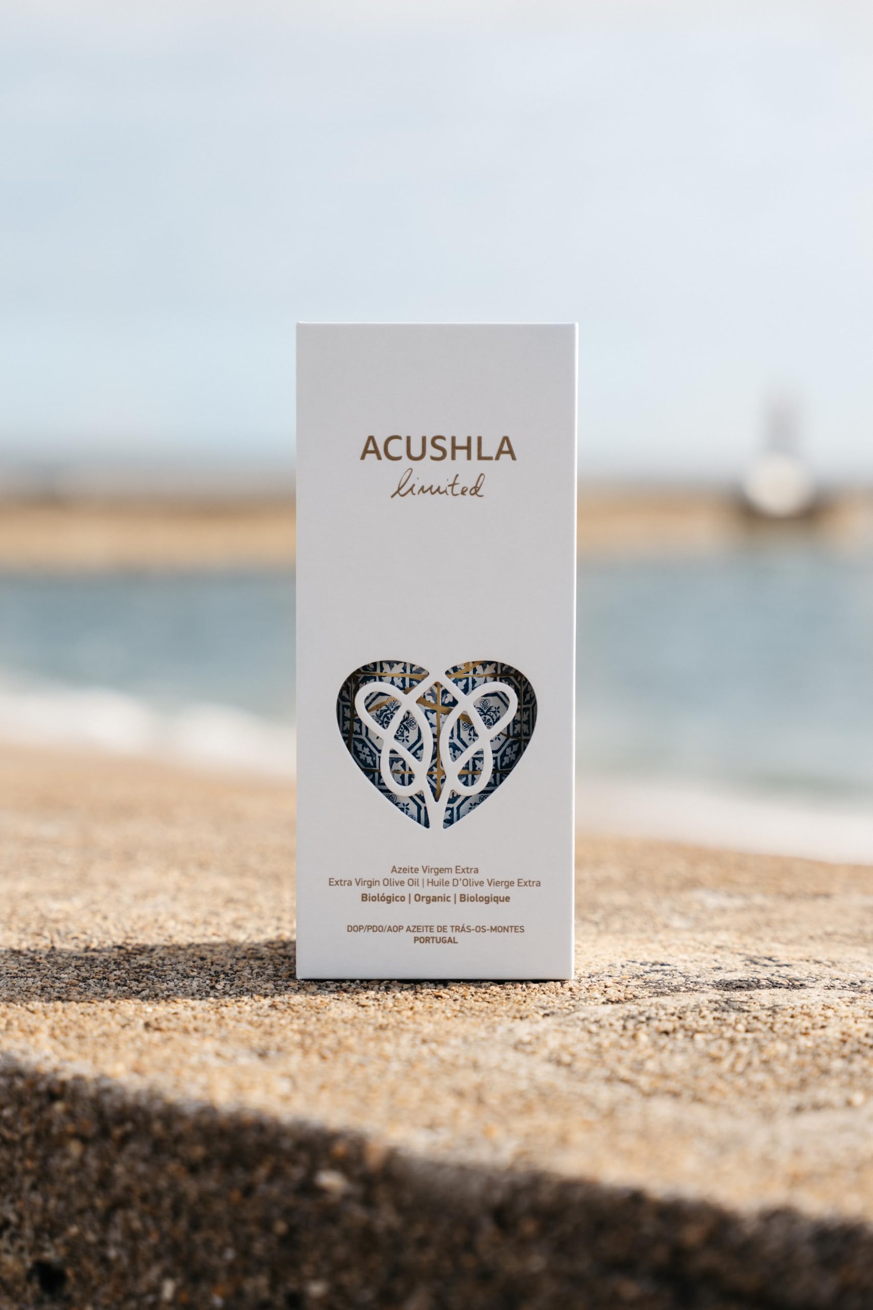 ACUSHLA | Huile d'olive extra vierge biologique en édition limitée - Coffret cadeau 500 ml