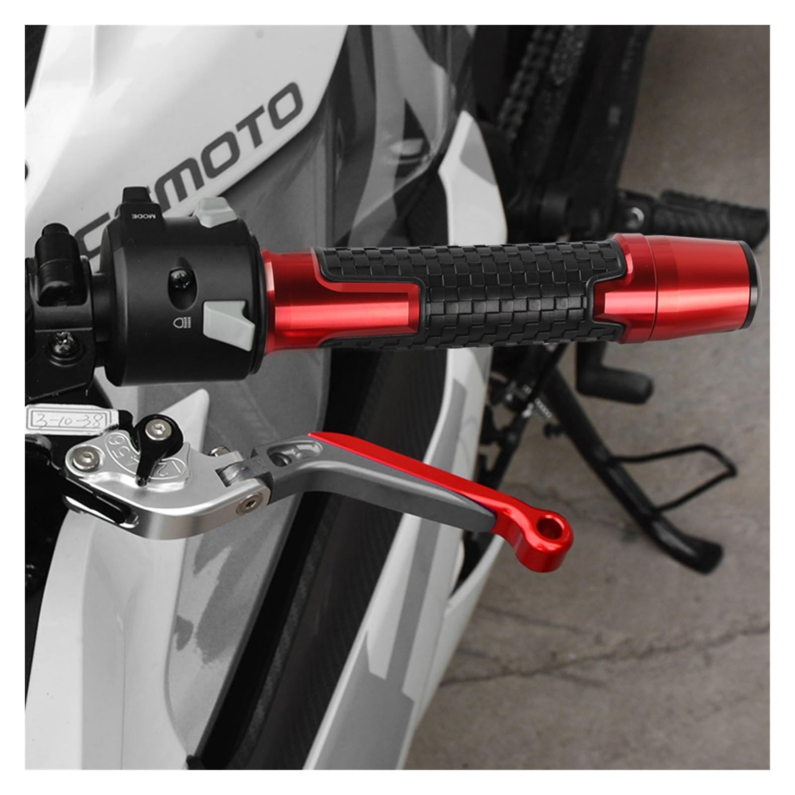 PuCio per Yamaha RD400 RD-400 1976 1977 1978 RD 400 Manubrio Manubrio Grip End Tappo di Copertura Manopole A Molla 2022
