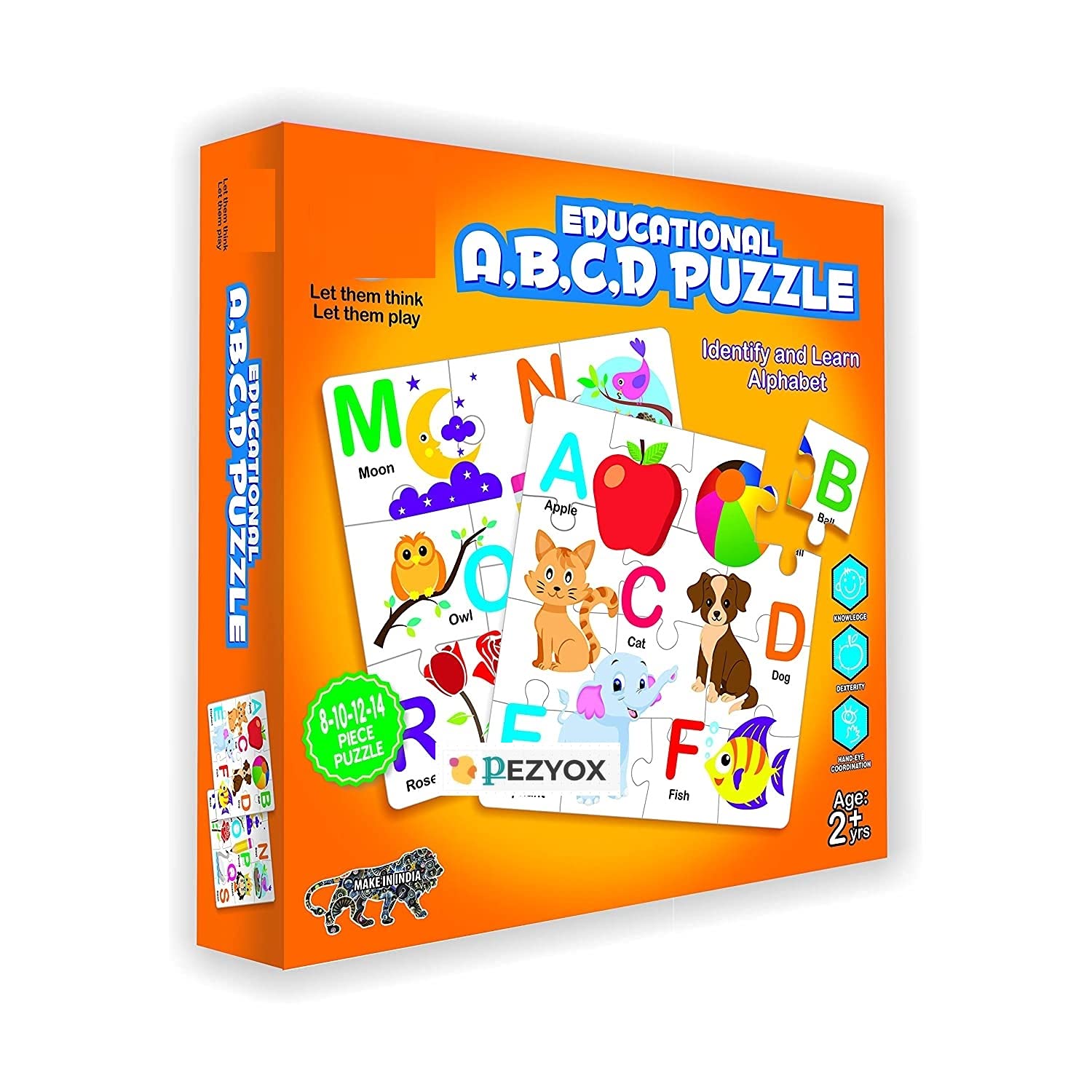 See full amazon price history chart for PEZYOX Educational Puzzle ABCD - 54 Pieces PEZYOX Educational Puzzle ABCD - 54 Pieces (B09HSJQDLC) Amazon Price History, Amazon Price Tracker