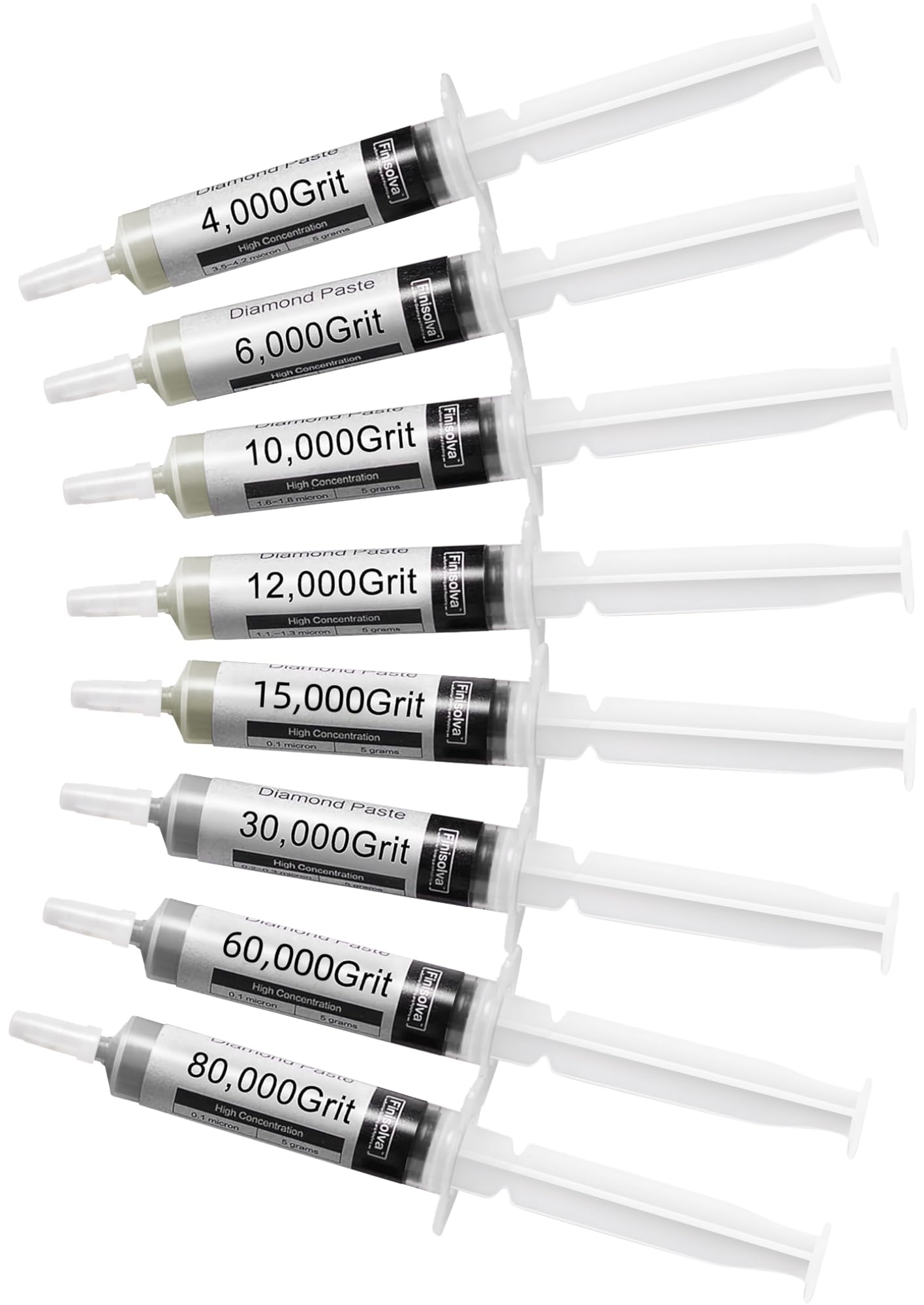 Diamond Polishing Compound Kit - 8 Grits -1 Diamond Polishing Compound Kit - 8 Grits -1