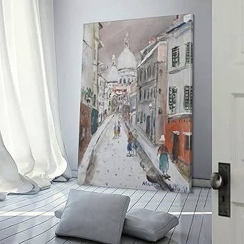 Amazon.co.jp: Maurice Utrilloモーリス・ユトリロ画家の作品