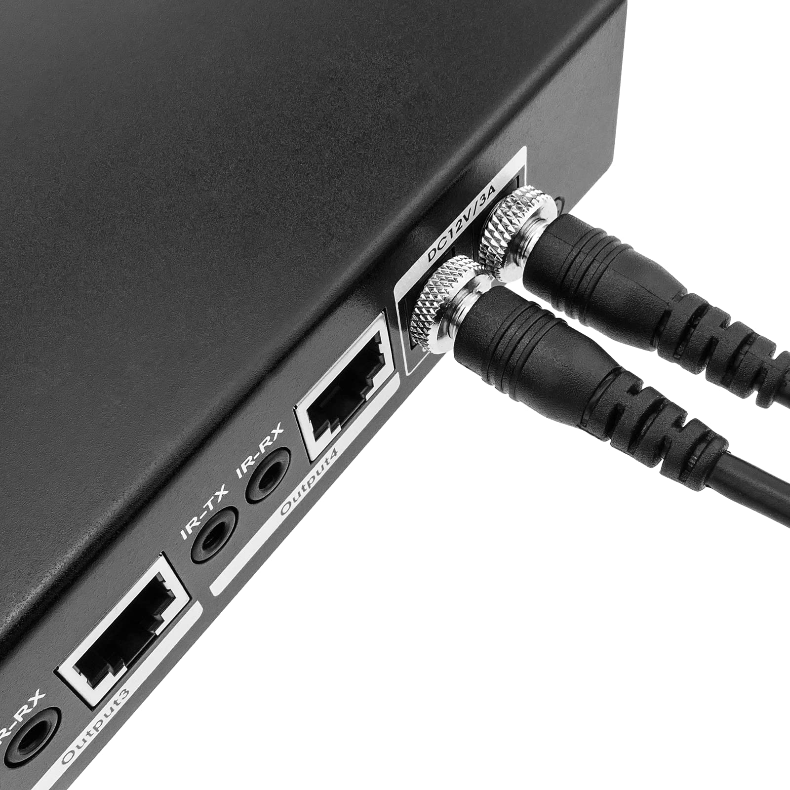 BeMatik - Extensor HDMI UltraHD 4K 2K FullHD 1080p Cat.5e Cat.6 Compatible con HDBaseT HDBT 100m - Transmisor 4 Puertos