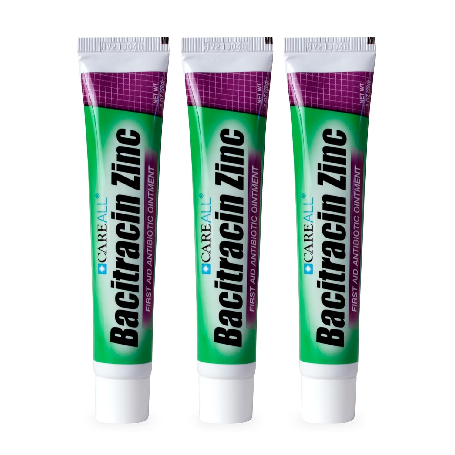 CareAll Bacitracin Antibiotic Zinc Ointment 1oz 3 Pack First Aid Ointment to Prevent and Heal Infections for Minor