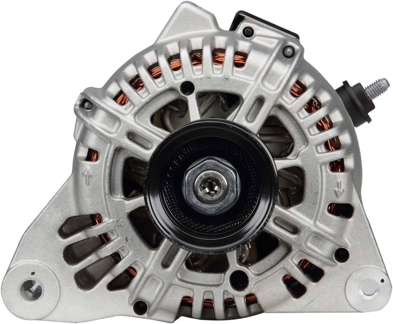 New HL Mando Original Equipment 11A1075 Alternator for 2005-2010 Kia Sportage 2.7L, 2005-2009 Hyundai Tucson 2.7L, 2005-2008 Hyundai Tiburon 2.7L, 2005-2006 Santa Fe 2.7L, 2005 Sonata 2.7L 3730037800