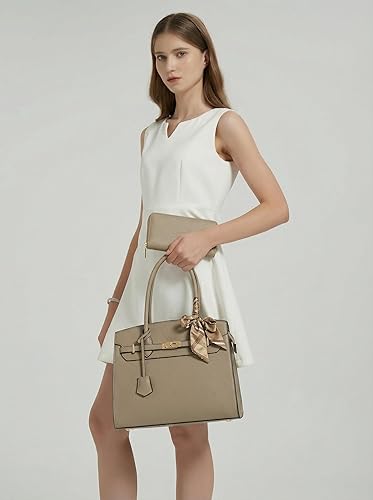 Miniatura 2 de Bolsos clásicos de diseñador para mujer, bolsos de hombro para damas, bolso de trabajo con correa ajustable y cartera