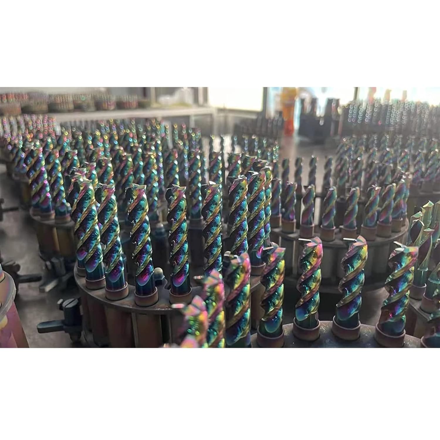 Tools 5/8” Extra Long Carbide Square End Mill for Aluminum, Copper Alloy, Plastic, 6" Overall Length End Mill Bits, 3 Flute HRC 62 Deg DLC Coating, CNC Router Bits 5/8 Shank (5/8-6" 1PCS)