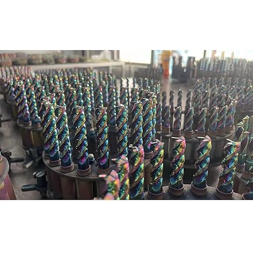 Miniatura 21 de Tools DLC Series Carburo Square End Mill, Diamond Like Coating, Molino de extremo para aluminio, cobre, aleaciones de magnesio, aluminio de alto