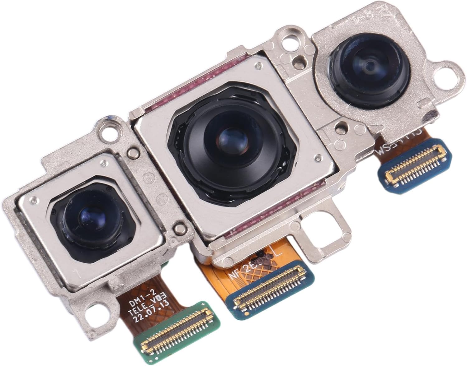 Cellphone Replacement Repair Parts,for Samsung Galaxy S25 5G SM-S931B Original Camera Set (Telephoto + Wide + Main Camera)