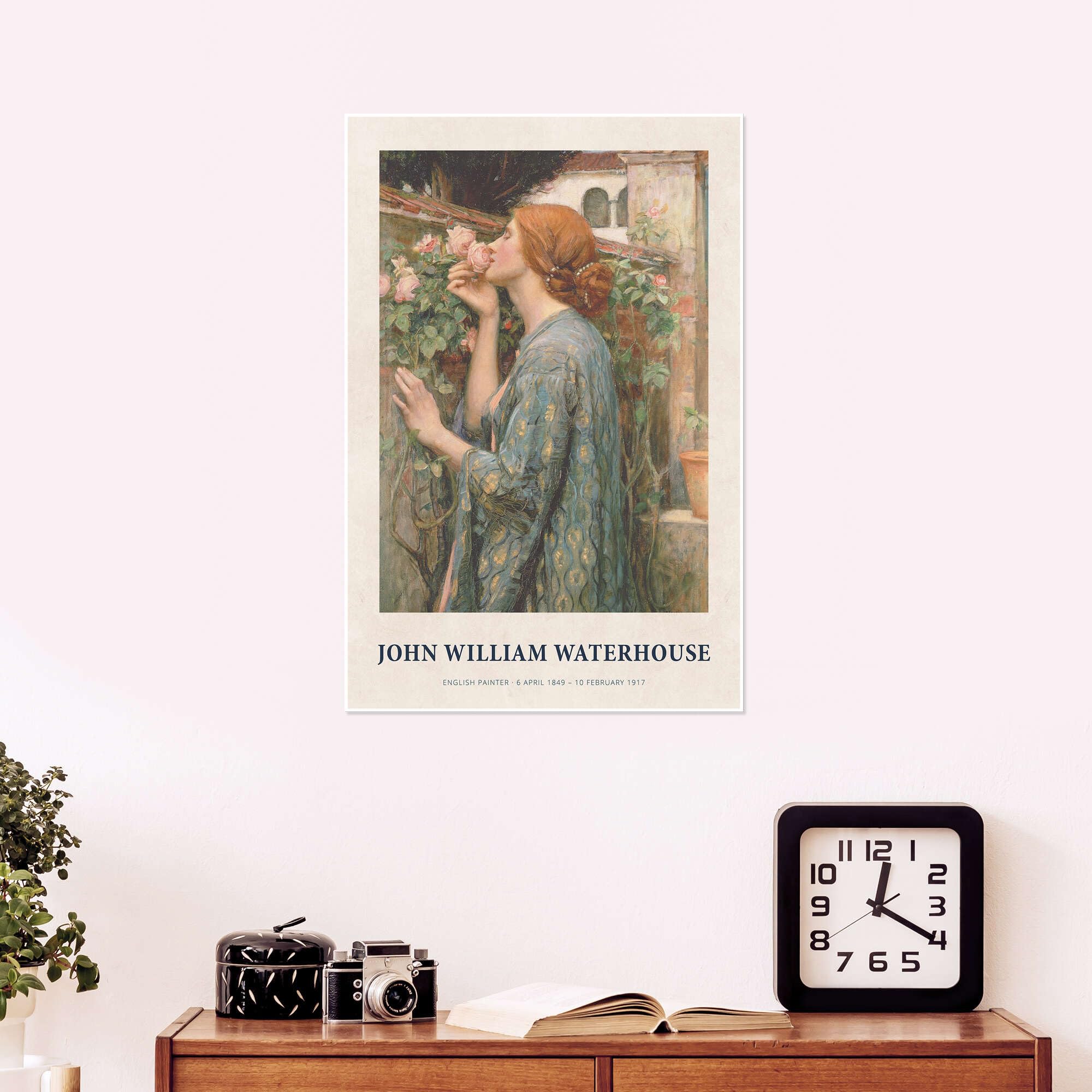 Posterlounge The Soul of the Rose, 1903 Poster | 90 x 130 cm di John William Waterhouse Quadri Decorazione per pareti