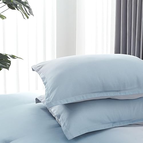 Miniatura 3 de SLEEP ZONE Juego de edredón de lujo de tamaño matrimonial, 7 piezas, ultra suave, ligero, esponjoso, acogedor, para adolescentes y adultos, suave