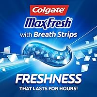 Vista 3 de Colgate Max Fresh Pasta de dientes con mini tiras de aliento, menta fresca, 6 onzas, 3