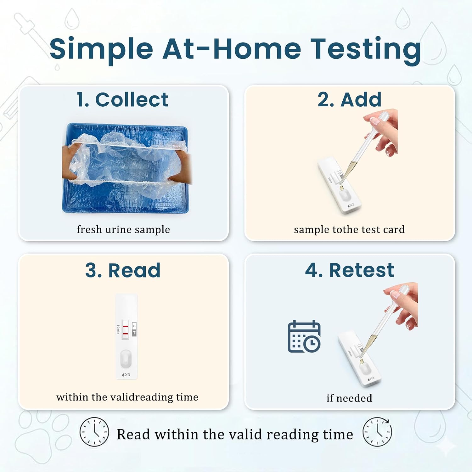 Dog & Cat Pregnancy Test Kit, 2-Test Urine-Based Screening | Up to 98% accuracy. No blood sample needed; urine-based dog & cat kit with liners, cups and result card. thumbnail