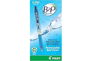 Pilot B2P Ballpoint Pen 0.7: Eco-Friendly Choice for Smooth Writing