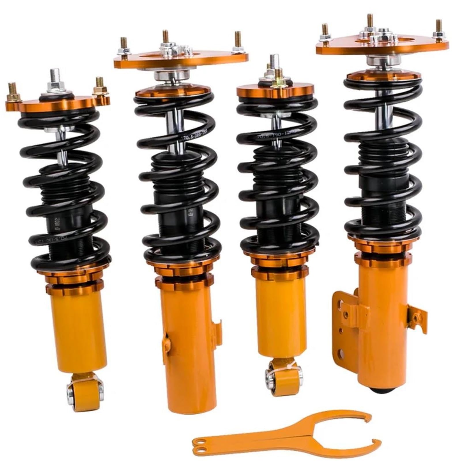 SYLTER Ammortizzatori Kit Sospensione Coilover per Subaru per Legacy 2005-2009 BL BP Ammortizzatore Regolabile in Altezza Ammortizzatori Auto