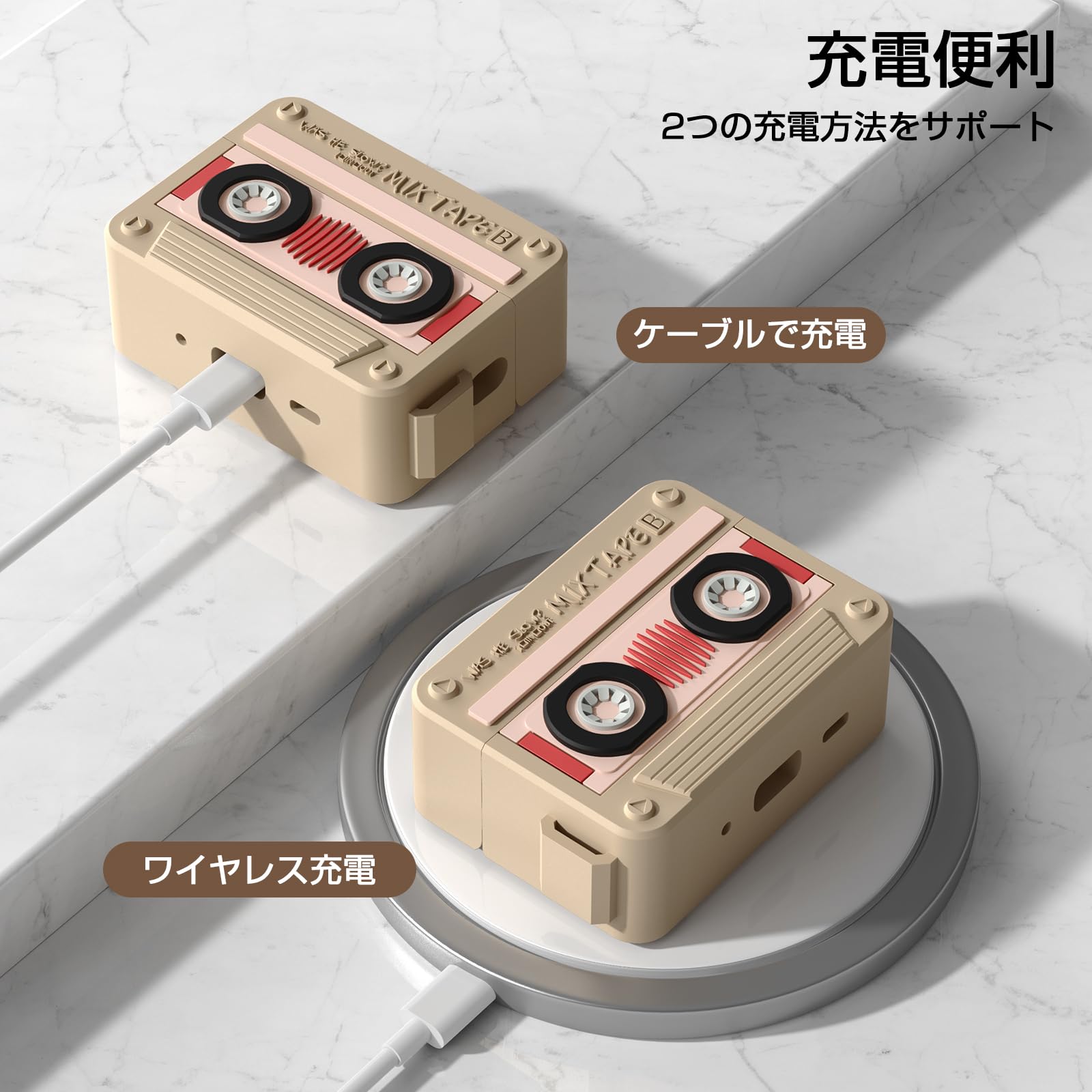 Amazon | CAGOS AirPods Pro 2 ケース 第1/2世代対応 エアーポッツプロ