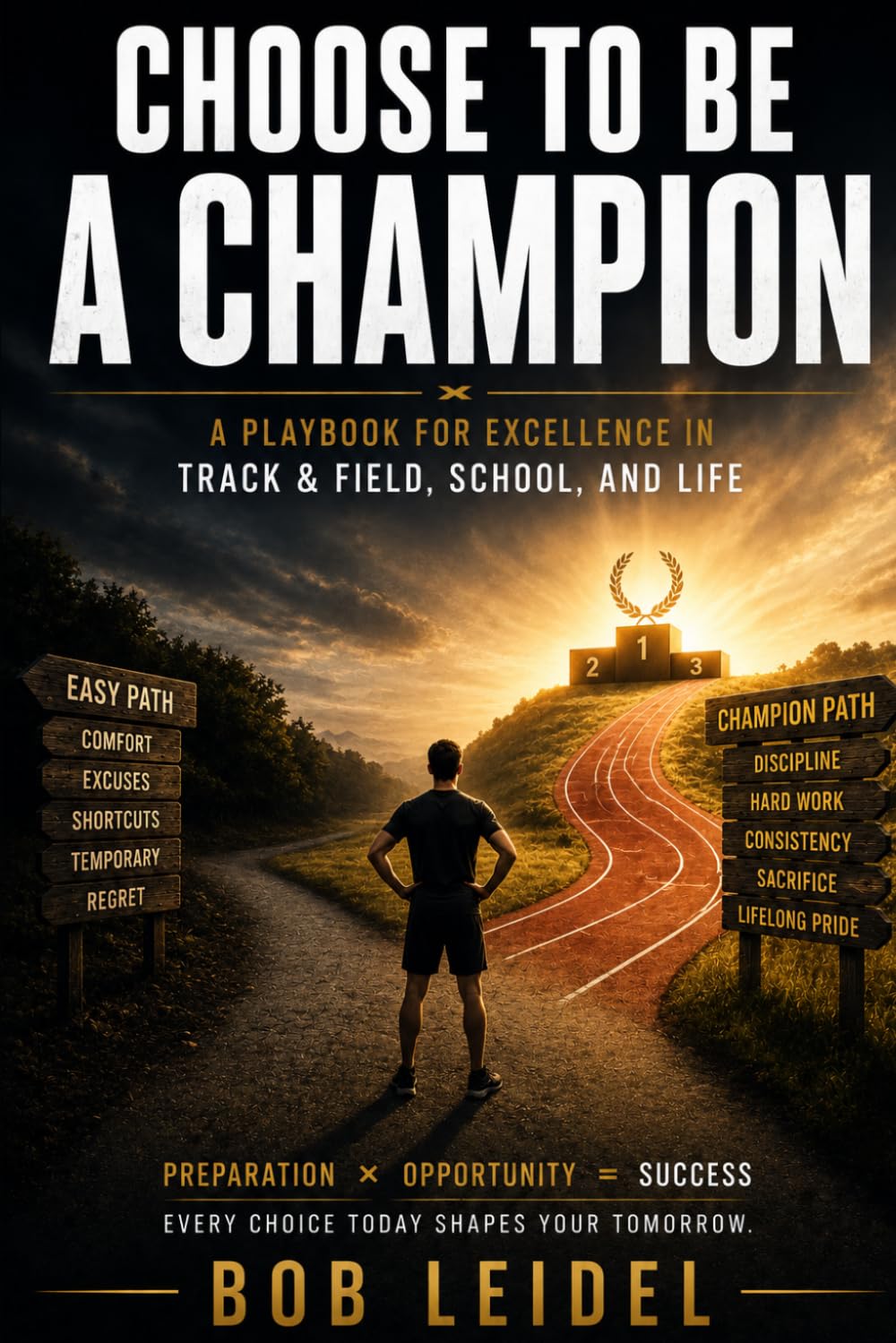 Choose to be a Champion: A Playbook for Excellence in Track & Field, School, and Life